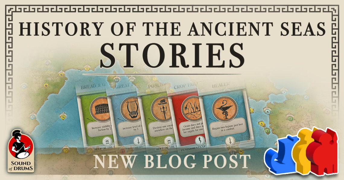 History of the Ancient Seas Stories: Part 6 – Expansions and Kickstarter Early Bird