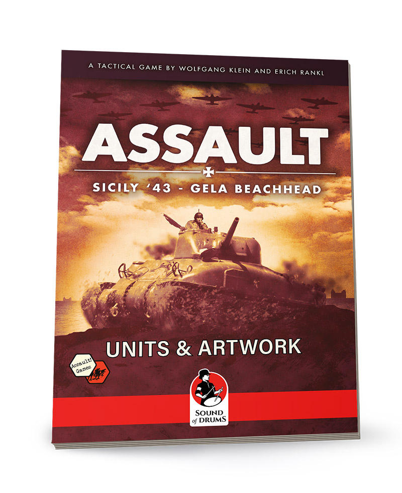 Assault - Sicily 43 - Gela Beachhead - Units and Artwork