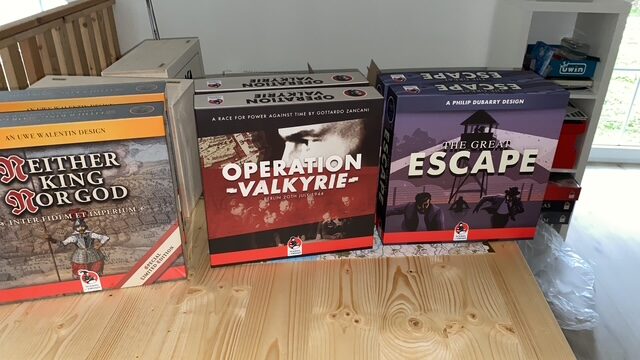 Boxes of our new projects