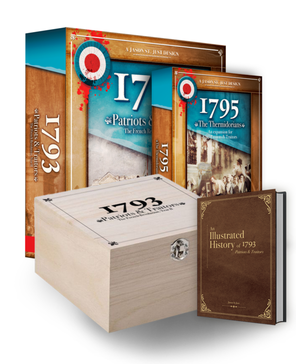 1793: Patriots & Traitors - LTD Deluxe Edition Wooden Box