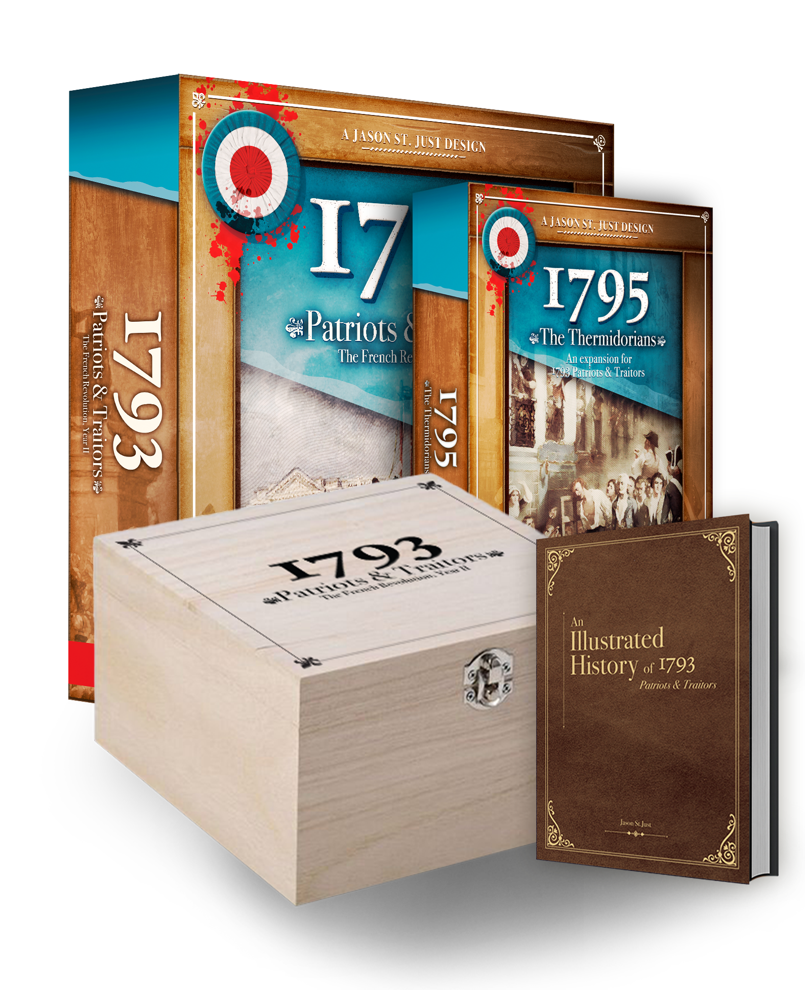 1793: Patriots & Traitors - LTD Deluxe Edition Wooden Box