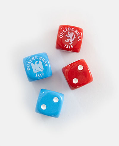 Battles of Napoleon Quatre Bras 1815 – special dice